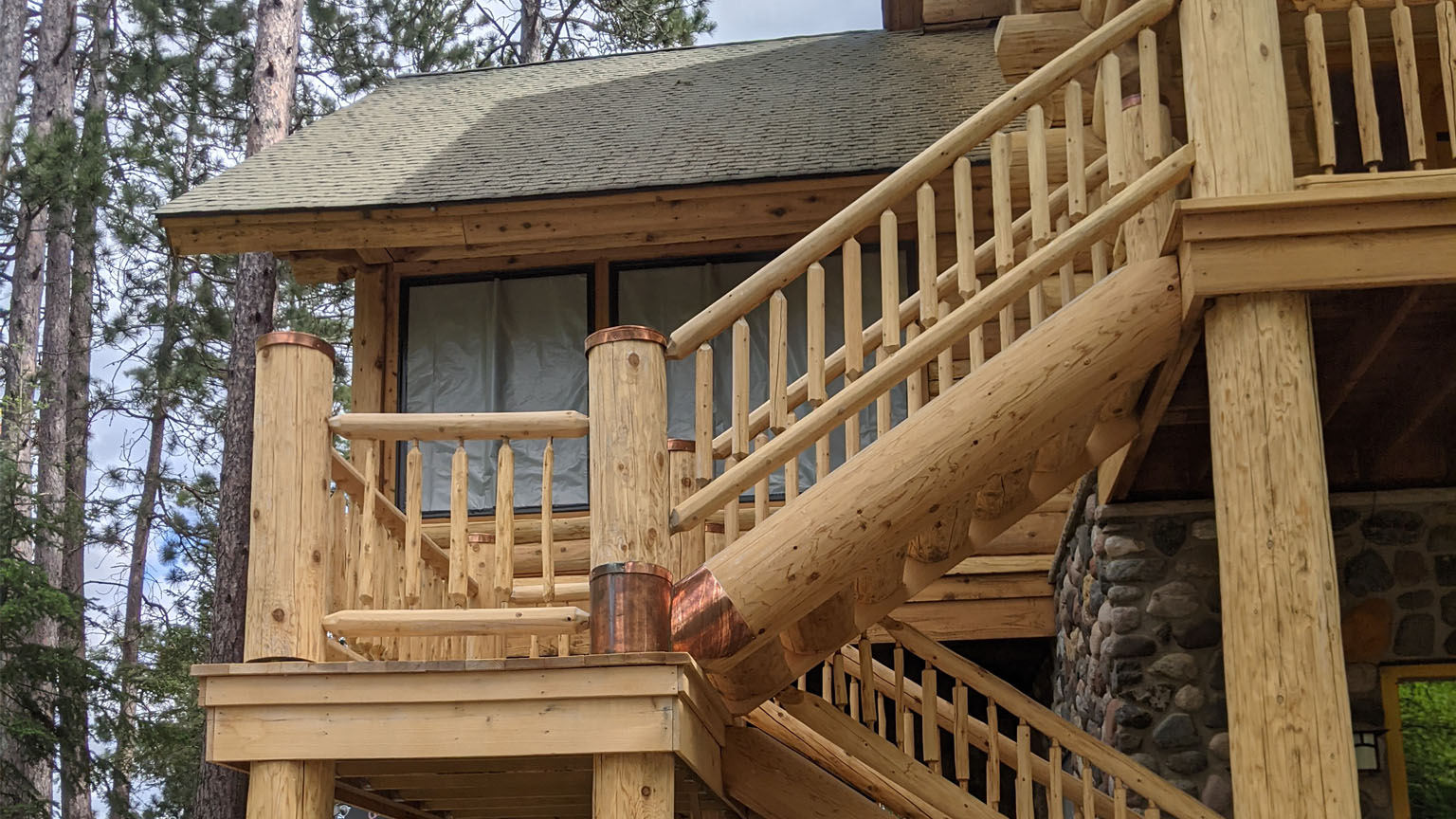 Twisted Pine Construction log homes